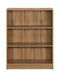 DeckUp Plank Muvo Engineered Wood 3-Shelf Storage Unit and Book Shelf (Wotan Oak)