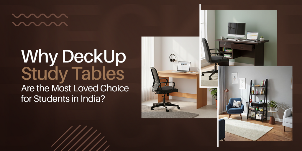 Study Table Labelling Why DeckUp Study Tables Are the Most Loved Choice for Students in Indi