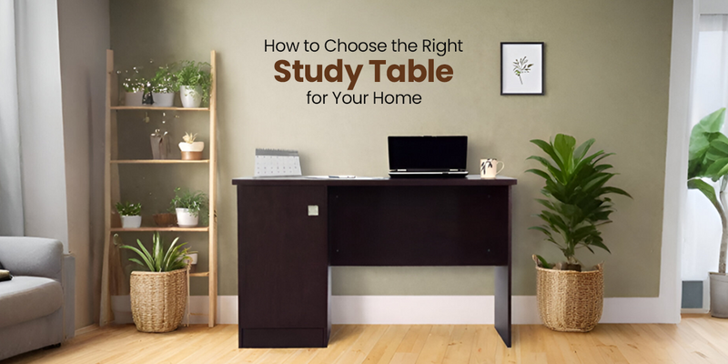 How to Choose the Right Study Table for Your Home – DeckUp