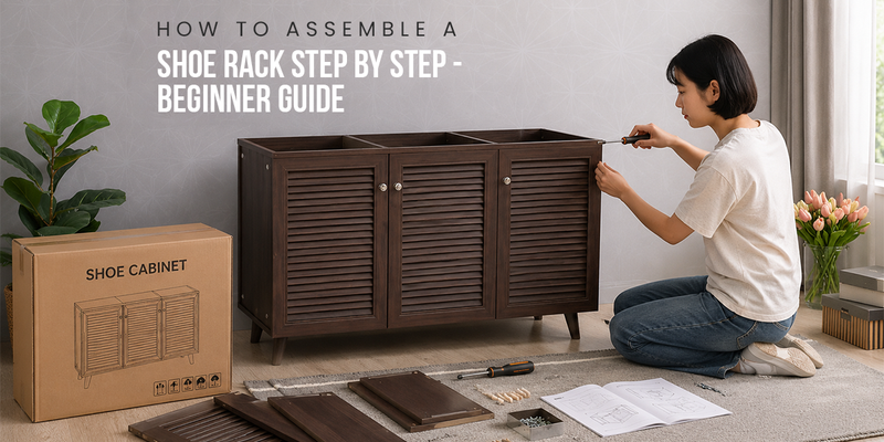 How to Assemble a Shoe Rack Step by Step — Beginner Guide? – DeckUp