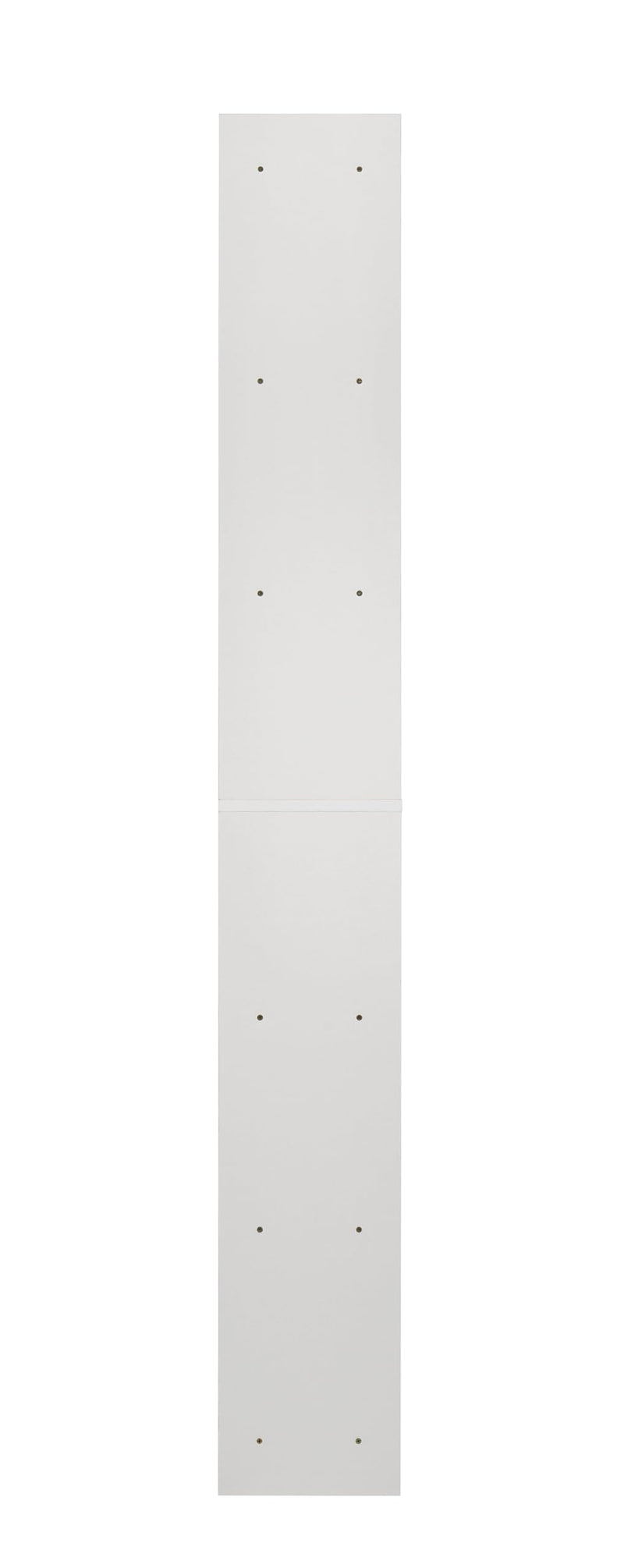 DeckUp Eden 6-Shelf Engineered Wood Book Shelf and Display Unit (White, Matte Finish)