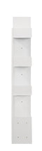 DeckUp Nobu Engineered Wood Book Shelf and Display Unit (White, Matte Finish)