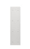 DeckUp Eden 3-Shelf Engineered Wood Book Shelf and Display Unit (White, Matte Finish)