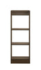 DeckUp Eden 3-Shelf Engineered Wood Book Shelf and Display Unit (Walnut, Matte Finish)