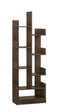 DeckUp Nobu Engineered Wood Book Shelf and Display Unit (Walnut, Matte Finish)