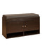 DeckUp Turrano-OS Engineered Wood 2-Door Shoe Rack (Dark Wenge, Matte Finish)