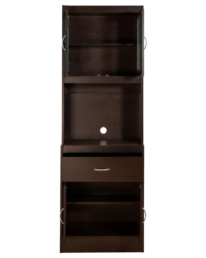 DeckUp Microwave Cart and Kitchen Cabinet