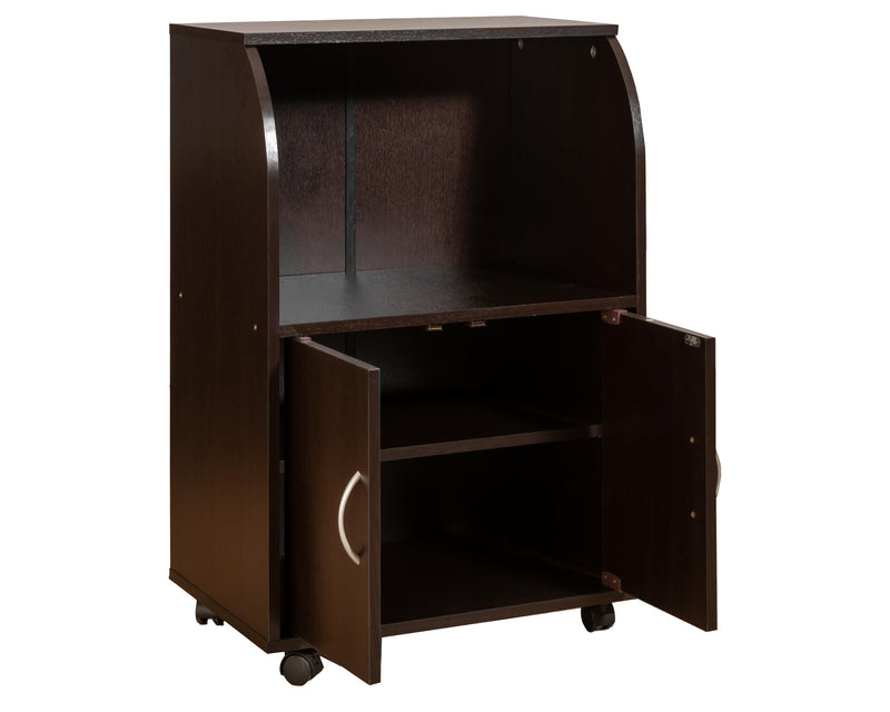 DeckUp Microwave Cart and Kitchen Cabinet