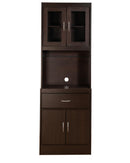 DeckUp Microwave Cart and Kitchen Cabinet