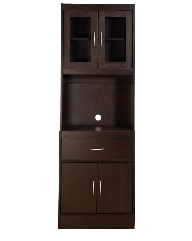 DeckUp Microwave Cart and Kitchen Cabinet