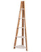 DeckUp Tiva Engineered Wood Corner Ladder Book Shelf