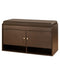 DeckUp Turrano-OS Engineered Wood 2-Door Shoe Rack (Dark Wenge, Matte Finish)