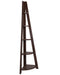 DeckUp Tiva Engineered Wood Corner Ladder Book Shelf