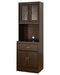 DeckUp Microwave Cart and Kitchen Cabinet