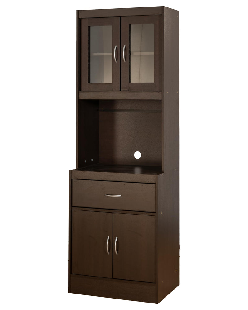 DeckUp Microwave Cart and Kitchen Cabinet