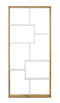 DeckUp Siam Engineered Wood Book Shelf and Display Unit (Wotan Oak & White, Matte Finish)