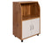 DeckUp Microwave Cart and Kitchen Cabinet