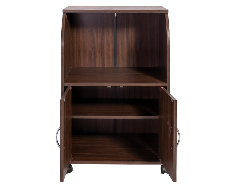 DeckUp Microwave Cart and Kitchen Cabinet