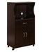 DeckUp Microwave Cart and Kitchen Cabinet