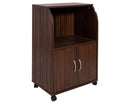 DeckUp Microwave Cart and Kitchen Cabinet