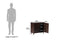 DeckUp Bei 2-Door Shoe Rack with Wooden Legs