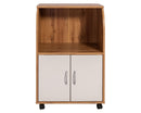 DeckUp Microwave Cart and Kitchen Cabinet
