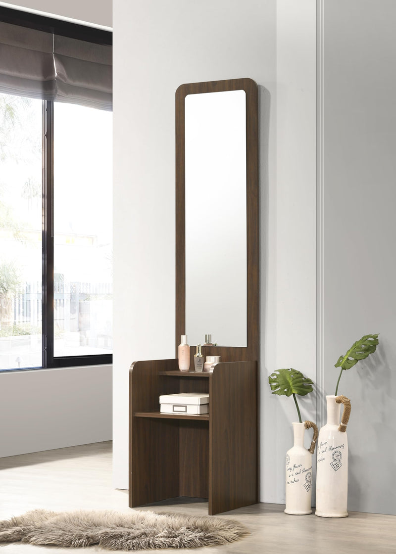 DeckUp Zeus Engineered Wood Dressing Table with Mirror