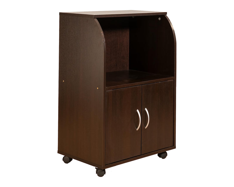 DeckUp Microwave Cart and Kitchen Cabinet