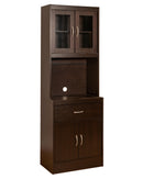DeckUp Microwave Cart and Kitchen Cabinet