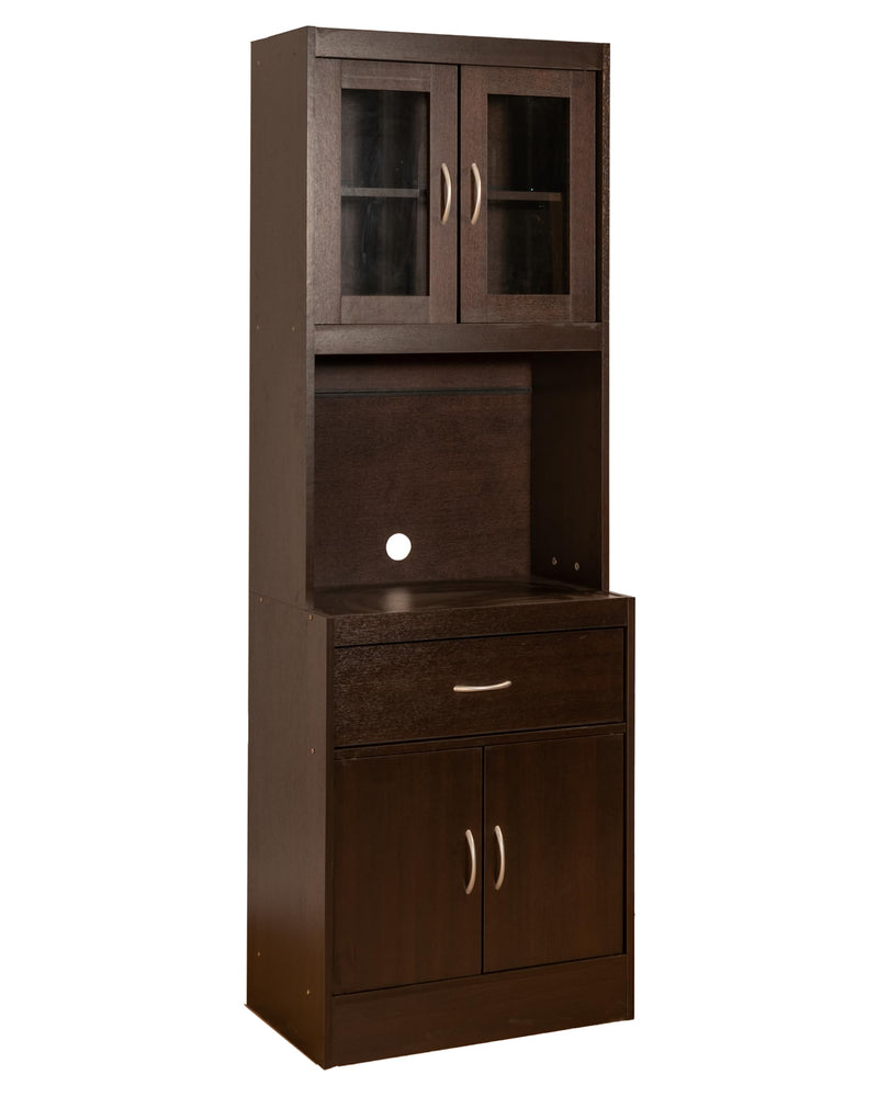 DeckUp Microwave Cart and Kitchen Cabinet