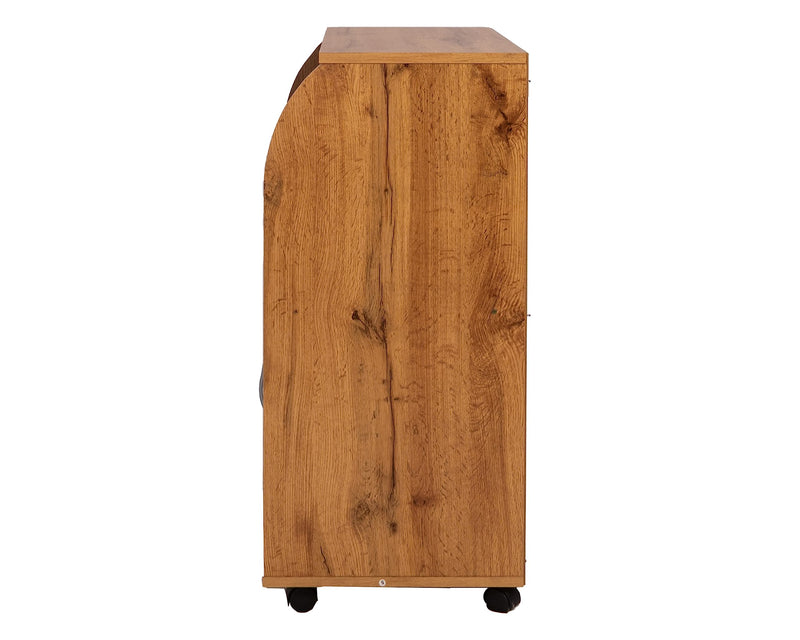 DeckUp Microwave Cart and Kitchen Cabinet