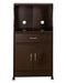DeckUp Microwave Cart and Kitchen Cabinet
