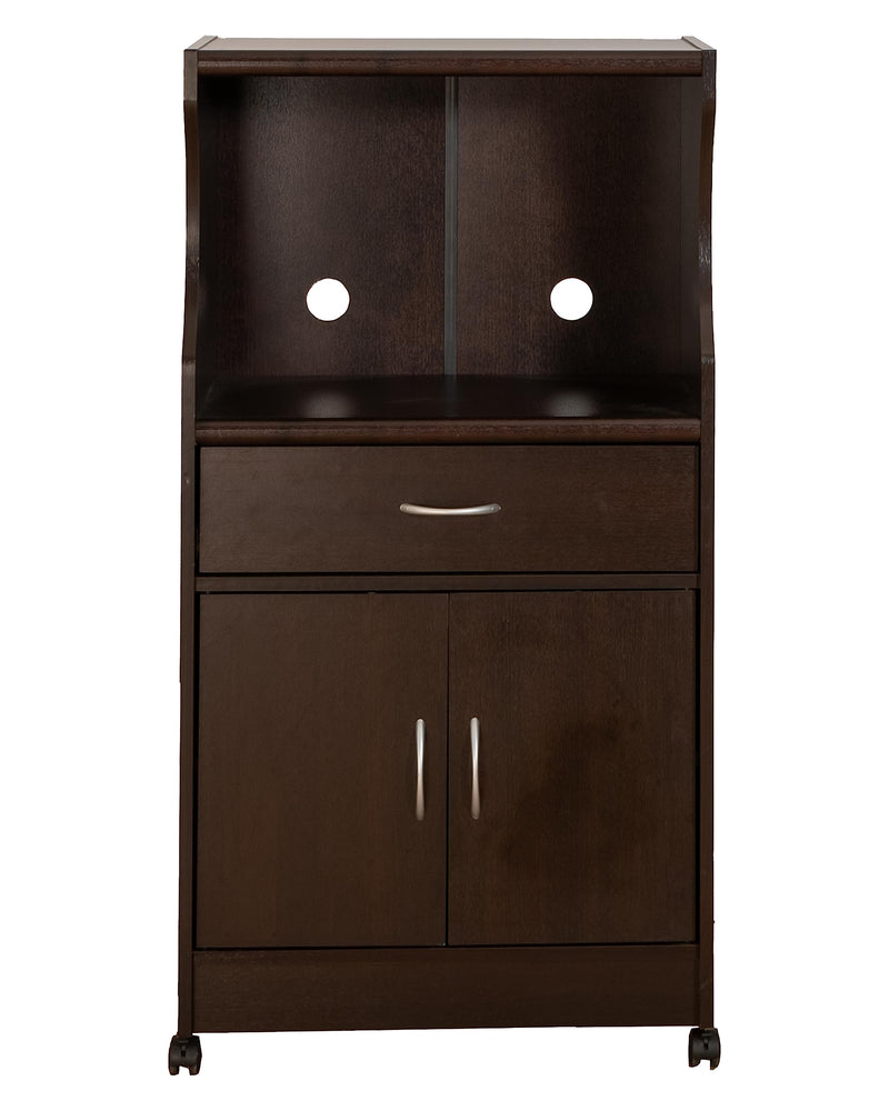 DeckUp Microwave Cart and Kitchen Cabinet