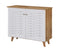 DeckUp Bei 2-Door Shoe Rack with Wooden Legs