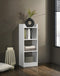 DeckUp Eden 3-Shelf Engineered Wood Book Shelf and Display Unit (White, Matte Finish)