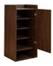 DeckUp Turrano-TU Engineered Wood Shoe Rack (Walnut, Matte Finish)