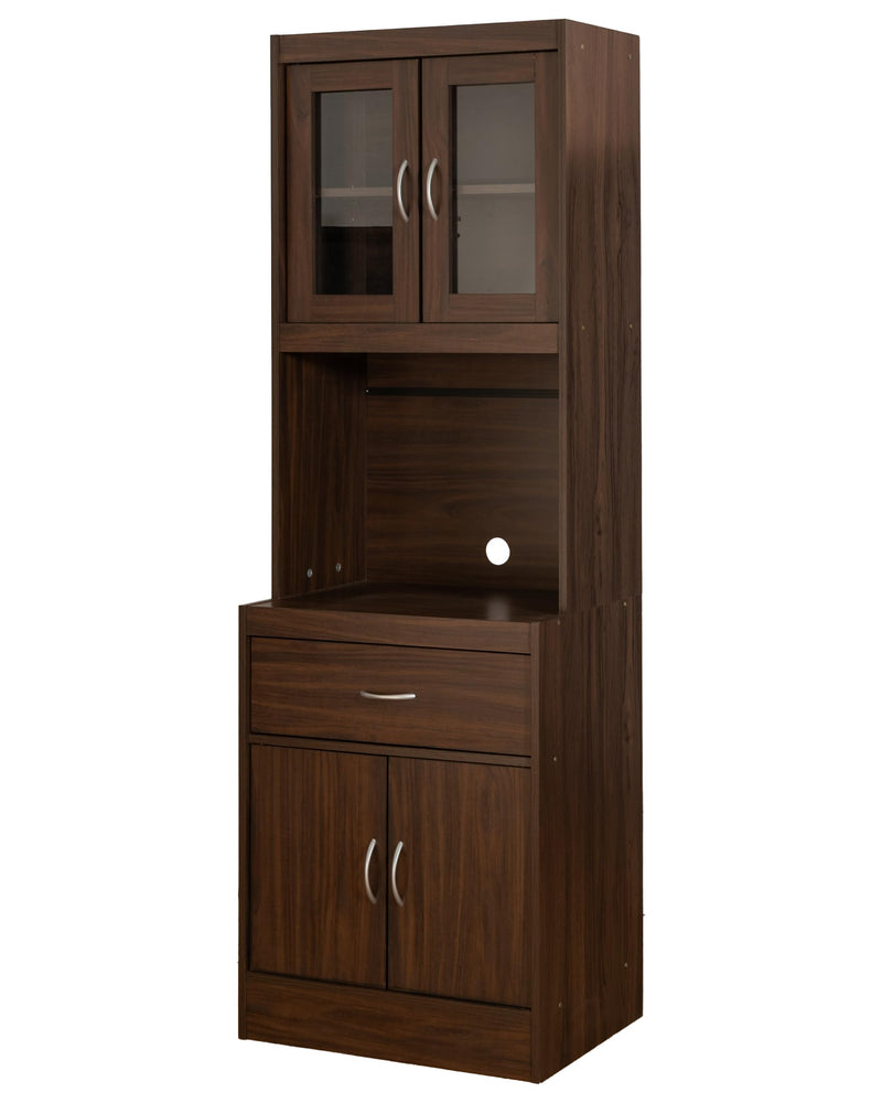 DeckUp Microwave Cart and Kitchen Cabinet