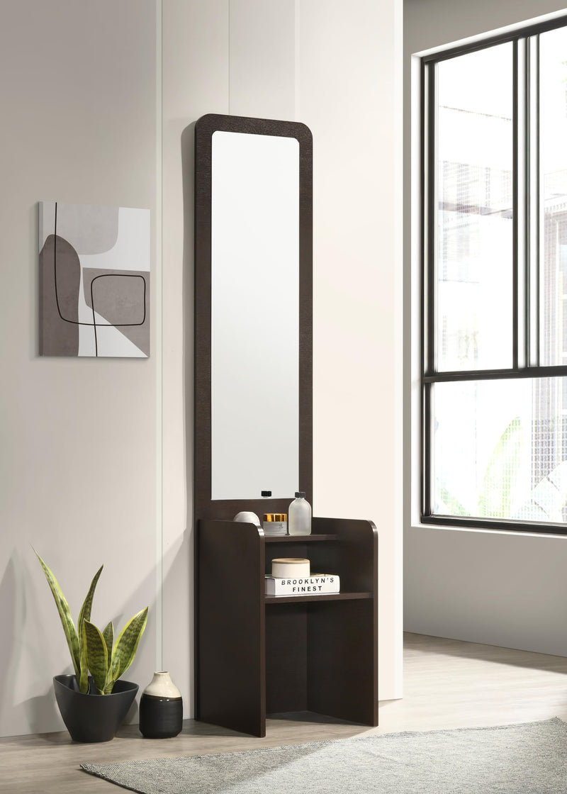 DeckUp Zeus Engineered Wood Dressing Table with Mirror