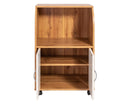 DeckUp Microwave Cart and Kitchen Cabinet