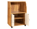 DeckUp Microwave Cart and Kitchen Cabinet