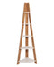 DeckUp Tiva Engineered Wood Corner Ladder Book Shelf