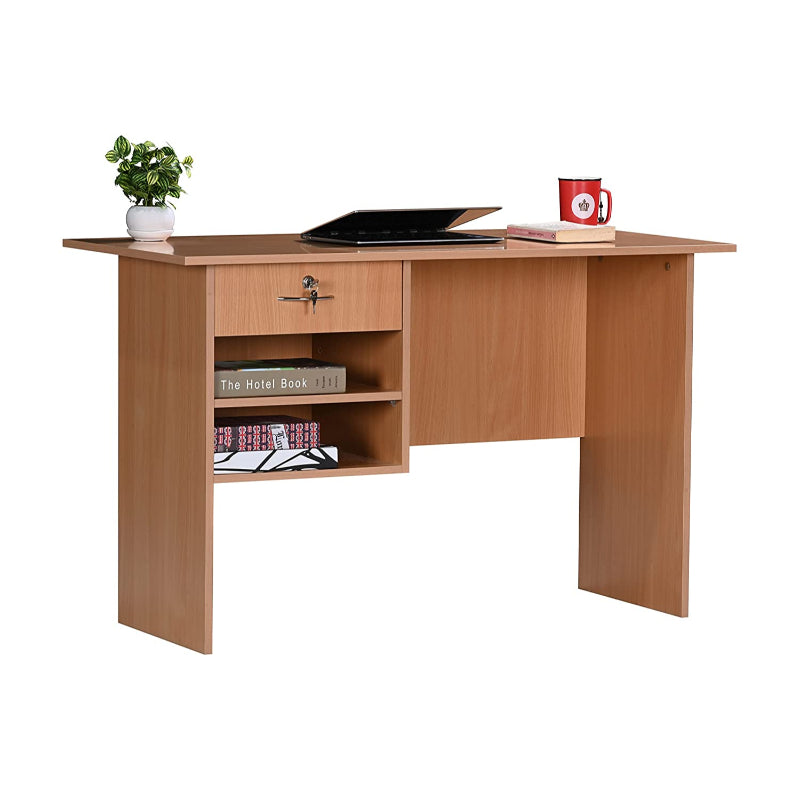 DeckUp Plank Giona Engineered Wood Study Table and Office Desk (Matte