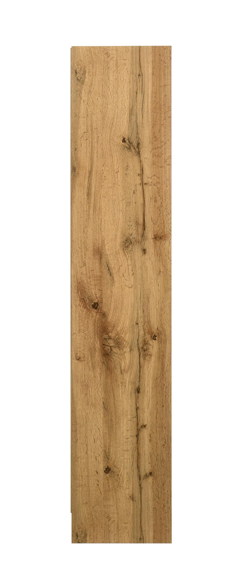 DeckUp Muvo 4-Shelf Engineered Wood Book Shelf and Display Unit (Wotan Oak & White, Matte Finish)