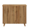 DeckUp Bei 2-Door Shoe Rack with Wooden Legs