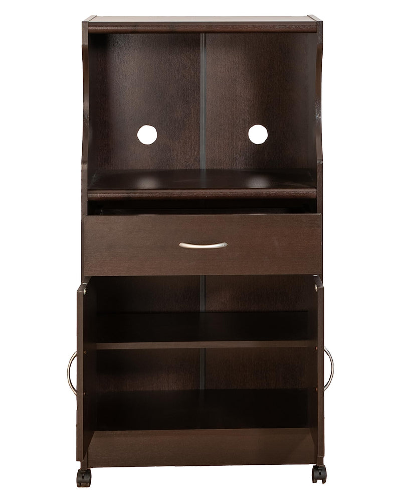 DeckUp Microwave Cart and Kitchen Cabinet
