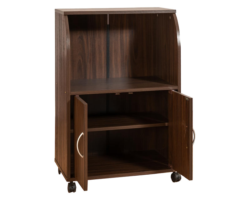 DeckUp Microwave Cart and Kitchen Cabinet