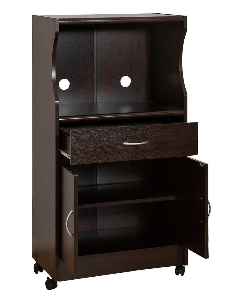 DeckUp Microwave Cart and Kitchen Cabinet