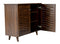 DeckUp Bei 2-Door Shoe Rack with Wooden Legs
