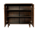 DeckUp Bei 2-Door Shoe Rack with Wooden Legs