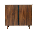 DeckUp Bei 2-Door Shoe Rack with Wooden Legs